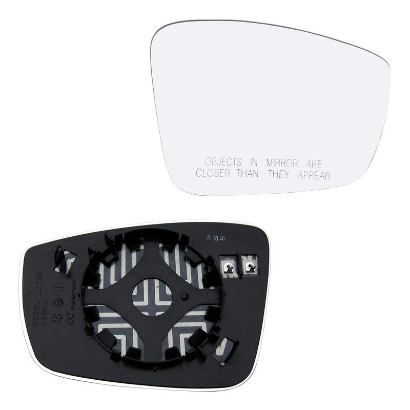 Rugged TUFF Passenger Side Mirror Glass Assembly For Volkswagen VW Jetta MK6, VW Passat B7, VW Beetle Right Door Mirrors 561857522A Heated Defrost - Image 4